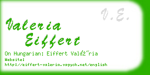 valeria eiffert business card